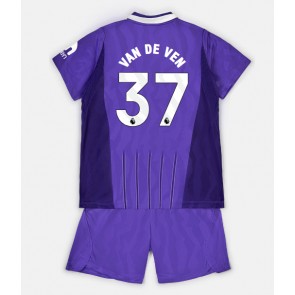 Tottenham Hotspur Micky van de Ven #37 Replika Tredje Tröja Barn 2026-27 Kortärmad (+ Korta byxor)